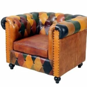 Light Brown Single Seater Sofa